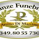 Logo ovale di Onoranze Funebri PAX, nome Attilio Di Martino e numero di telefono 349.80 55 730.