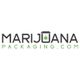 Text logo: "Marijuana Packaging" with a cannabis leaf in the letter "J".