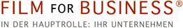 Text „Film for Business“: Ihr Unternehmen als Hauptdarsteller.