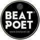 Schwarzes Logo mit "BEAT POET" und Website "www.beatpoet.de" in weißer Schrift.