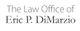 Text: "The Law Office of Eric P. DiMarzio" in elegant black and gray font.