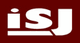 Logo mit weißen Buchstaben "iSJ" auf dunkelrotem Hintergrund.