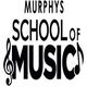 Murphys School of Music logo with musical notes.