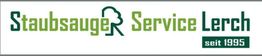 Logo: "Staubsauger Service Lerch seit 1995" mit grünem Text und stilisiertem Baum.