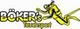 Gelbes Logo mit Taucher und Text "Böker's Tauchsport".