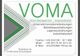 Geschäftskarte von VOMA für Unternehmensdienstleistungen und Industriebereich mit Kontaktdaten.
