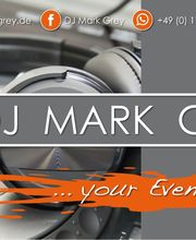 DJ Mark Grey Logo