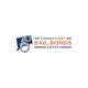 Connecticut Bail Bonds Group logo featuring handcuffs and state outline.