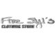 Textlogo: „Five Stjls Clothing Store“ in stilisierter Schrift auf weißem Hintergrund.
