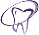 Stylized purple tooth with a swoosh, representing dental care.