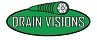 Green oval logo with a coiled hose and text: "DRAIN VISIONS".