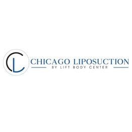 Logo: Chicago Liposuction by Lift Body Center, featuring the initials "CL" in a circle.