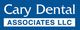 Logo of Cary Dental Associates LLC on a blue background.