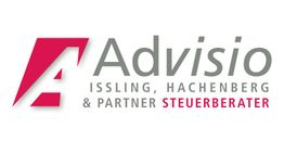 Logo von Advisio Steuerberater: Ein rotes A neben dem Schriftzug "Advisio, Issling, Hachenberg".