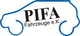 Logo mit Umriss eines Autos, Text: "PIFA Fahrzeuge e.K."
