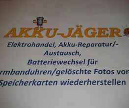 AKKU-JÄGER Logo