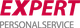 Logo mit rotem Text "EXPERT" und grauem Text "PERSONALSERVICE".