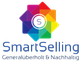 Buntes Logo von SmartSelling, mit Text "Generalüberholt & Nachhaltig".