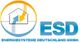 Logo der ESD mit Haus und Pfeilen, Text: "Energiesysteme Deutschland GmbH".