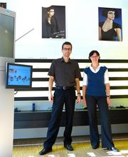 Das Team mit den Video-Mess-System \"Visioffice\"