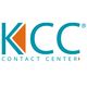 Logo mit den Buchstaben KCC in Blau und Orange, darunter steht "Contact Center".