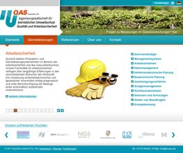 Typo3 CMS für Ingenieurgesellschaft
