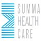 Logo of Summa Health Care with blue stripes forming a stylized letter 'S' on the left.