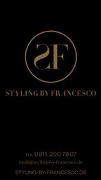 Logo: SF, Styling by Francesco, Kontakt: Tel. 0911 200 78 07, E-Mail, Website.
