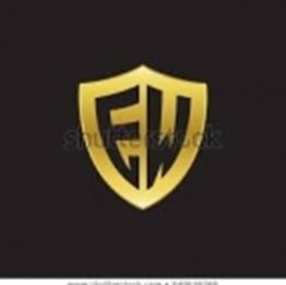 Gold shield logo with the letters "GW" on a black background.