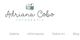 "Logo de Adriana Cobo Fotografía con menú: Galería, Información, Sobre mí y Blog."