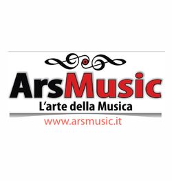 Logo ArsMusic con testo: "L'arte della Musica" e sito web "www.arsmusic.it".