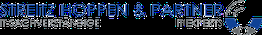 Logo von "Streitz Hoppen & Partner", IT-Sachverständige, mit stilisiertem blauen Auge.
