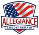 Shield logo with the U.S. flag and text "Allegiance Credit Repair".