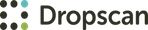 Logo mit bunten Punkten und dem Schriftzug "Dropscan".