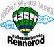 Heißluftballon-Logo des Ballonsportvereins Rennerod mit den Jahren 2001 und 2011.