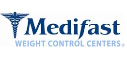 Medifast Weight Control Centers logo with a caduceus symbol.