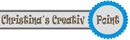 Text: "Christina's Creativity Point" mit blauem Siegel rechts.