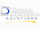 Logo mit dem Text "Xynon Systeme Solutions" und einem stilisierten blauen Halbkreis.