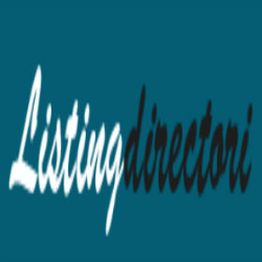 Stylized blue image with the word "Listingdirectori" in white and black text.