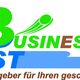 Logo mit dem Text: "Just Business. Impulsgeber für Ihren geschäftlichen Erfolg."