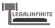 Gavel logo with the text "LEGALINFINITE" in gray.