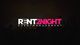 Logo von "Rent2Night Eventmanagement" in Weiß und Pink auf dunklem Hintergrund.