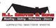 Logo of R.L. Groves & Sons; Roofing, Siding, Windows, Doors. Lic# PA121702 MHIC110018 WV05755.