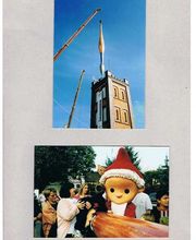 Das Sandmännchen mit dem Riesenpinsel