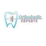 Logo featuring a stylized tooth with a bracket, and text "Orthodontic Experts."
