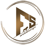 Ein bronzefarbenes, stilisiertes Drachensymbol in einem Kreis.