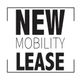 Tekst "New Mobility Lease" in zwart-wit binnen een rechthoekige kader.