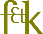 Ein stilisiertes Logo in Olivgrün mit den Buchstaben „f“, „c“ und „k“.