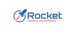 Rocket Garage Door Repair logo with a blue rocket and text.