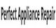 Text reading "Perfect Appliance Repair" in bold black font on a white background.